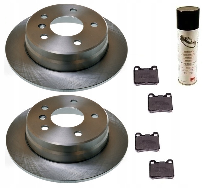 

tarcze klocki Mercedes C Klasa W202 93-96 Tył 258