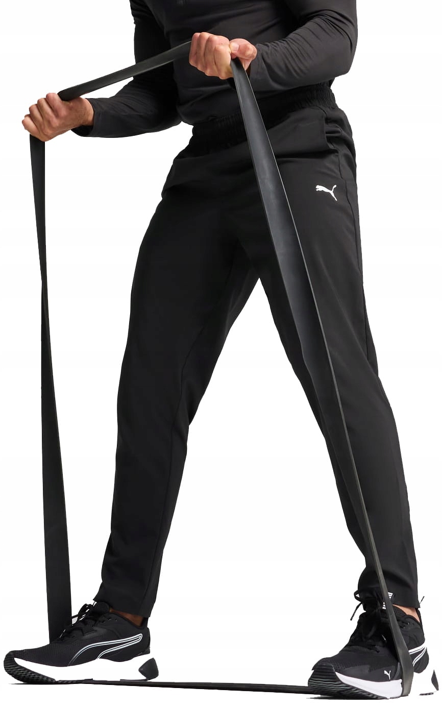 Puma Tad Essentials Spodnie Dresowe Męskie Cienkie Termoaktywne Na Siłownię