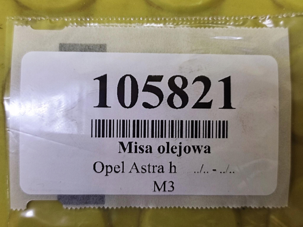 OPEL ASTRA H 1.7 CDTI Ölwanne