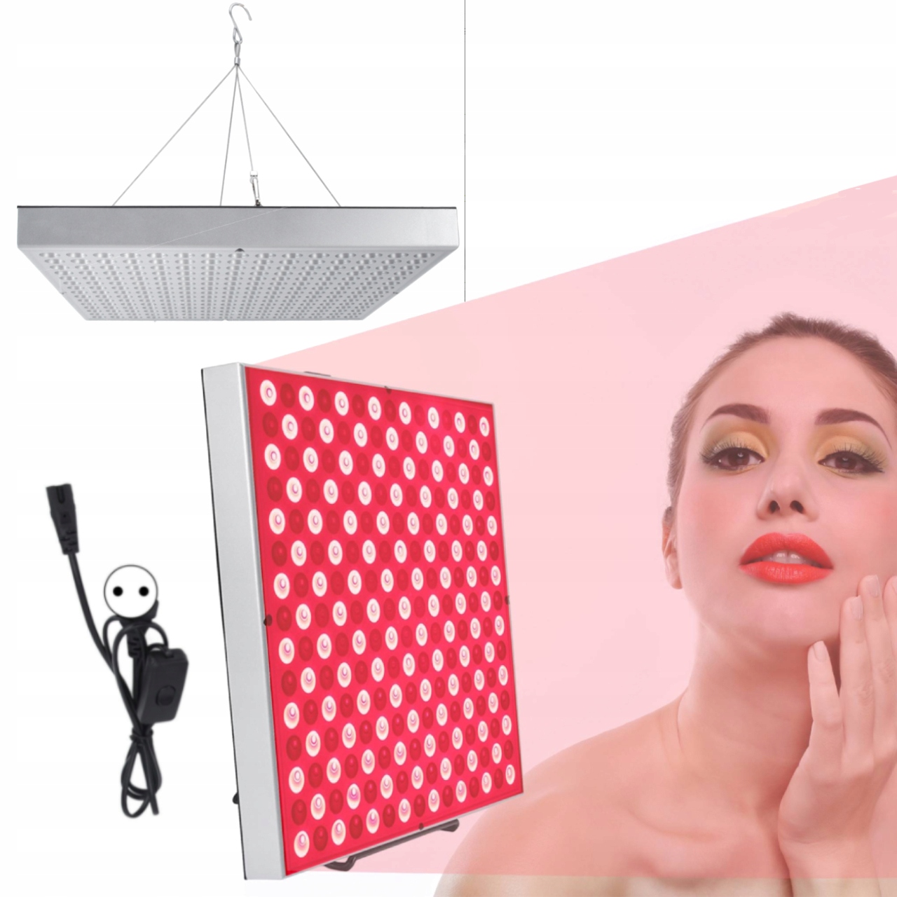 Lampa Pro Terapii Červeným Světlem 660 Nm 850 Nm Panel Infračerveného Světla