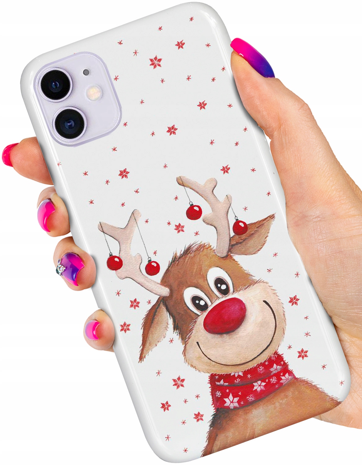 

Etui Świąteczne Case do iPhone 11 Szkło