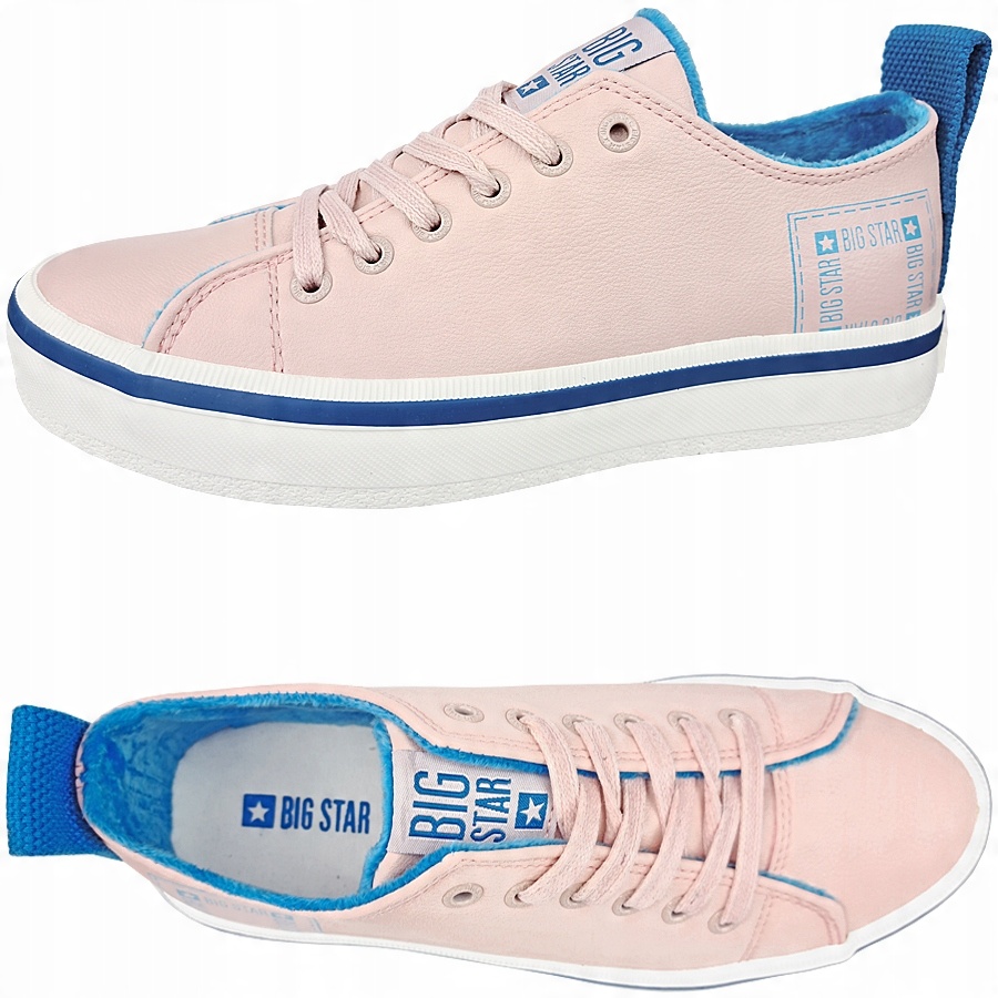 

Trampki damskie Big Star różowe buty GG274088 37