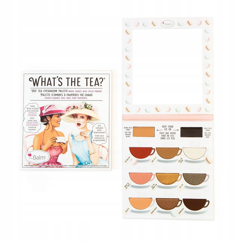 

The Balm What's The Tea paleta cieni Hot Tea