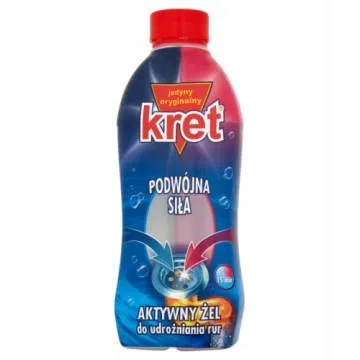 

Kret Udrażniacz do rur w żelu Podwójna Siła, 700 g