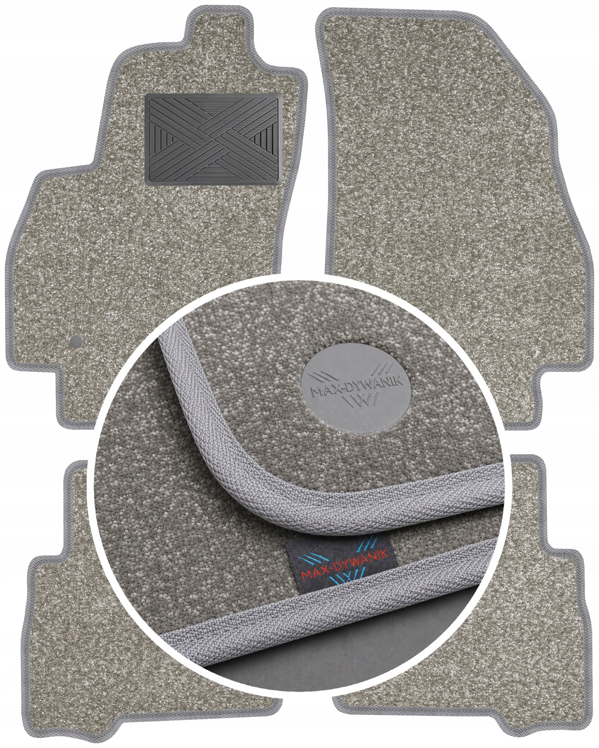 Citroen Nemo 2008-2017 Koberce do auta Perl-Line 12 mm