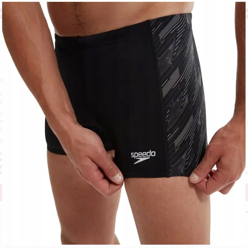 Bokserki kąpielowe Speedo Hyperboom czarne S (UK32)
