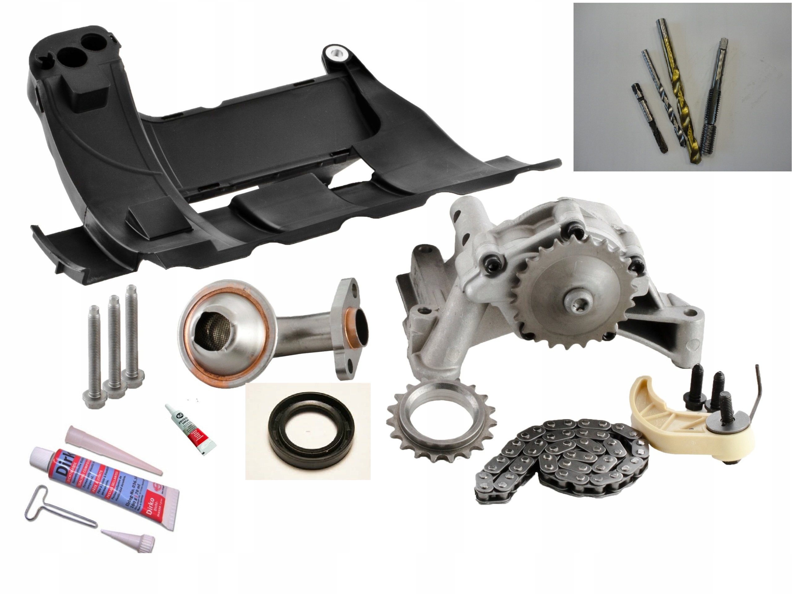 038115105 - НОВЫЙ КОМПЛЕКТ МАСЛЯНОГО НАСОСА AUDI VW SEAT SKODA 2.0 FSI