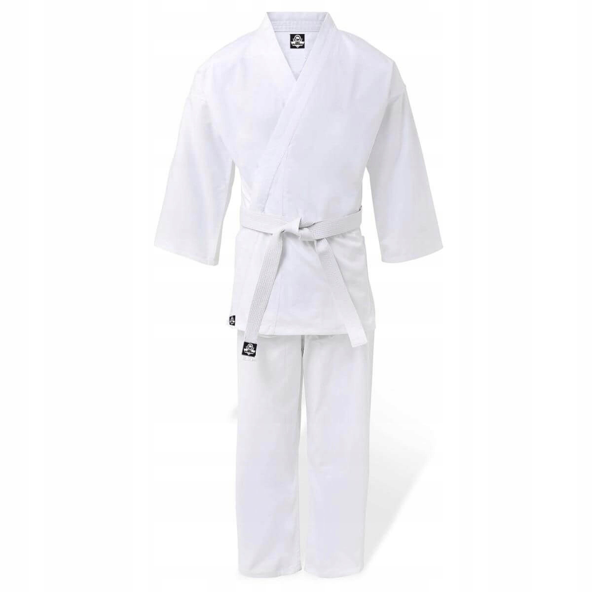 KIMONO DO KARATE KARATEGA DLA DZIECI MOCNE WYGODNE 10oz PAS GRATIS 130cm Rozmiar 130 cm