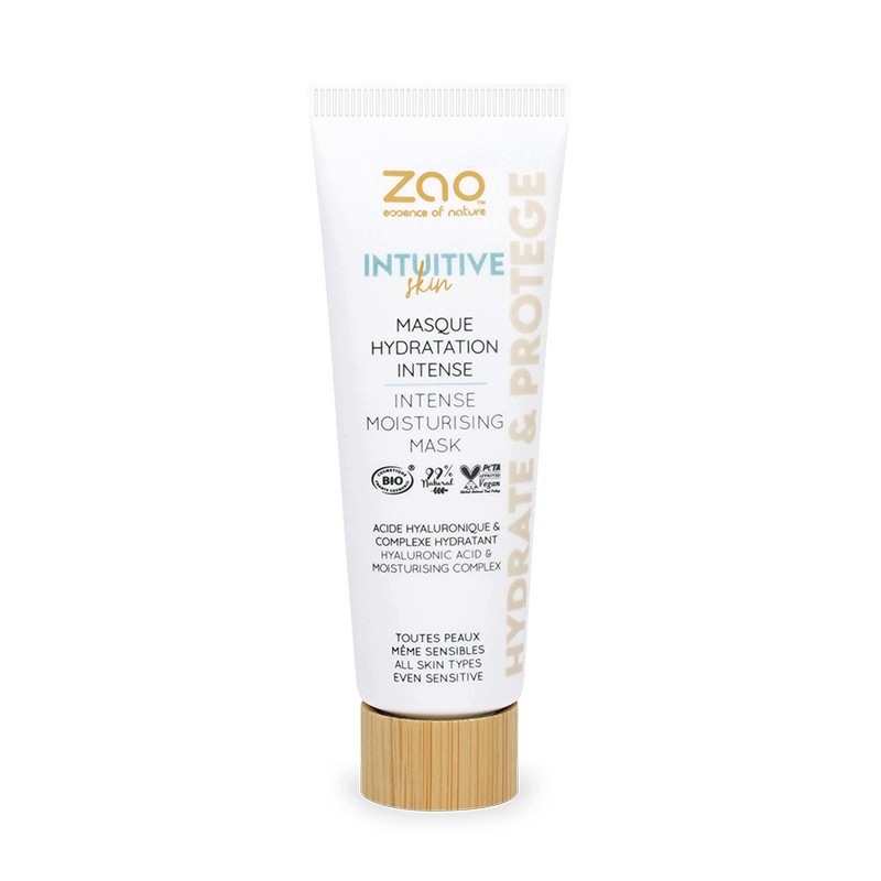 Intensywnie nawilżająca maska do twarzy, Cosmos Organic,, Zao