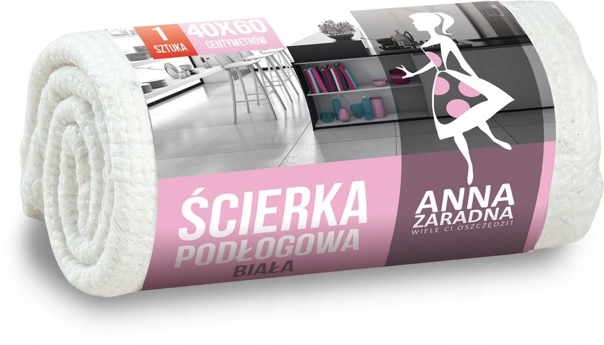 

Ścierka podłogowa do podłogi 40x60cm Anna Zaradna