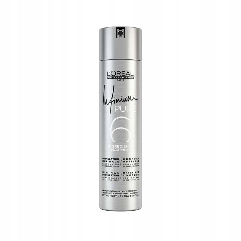 L'Oréal Infinium Pure Soft lak na vlasy 300 ml bez zápachu