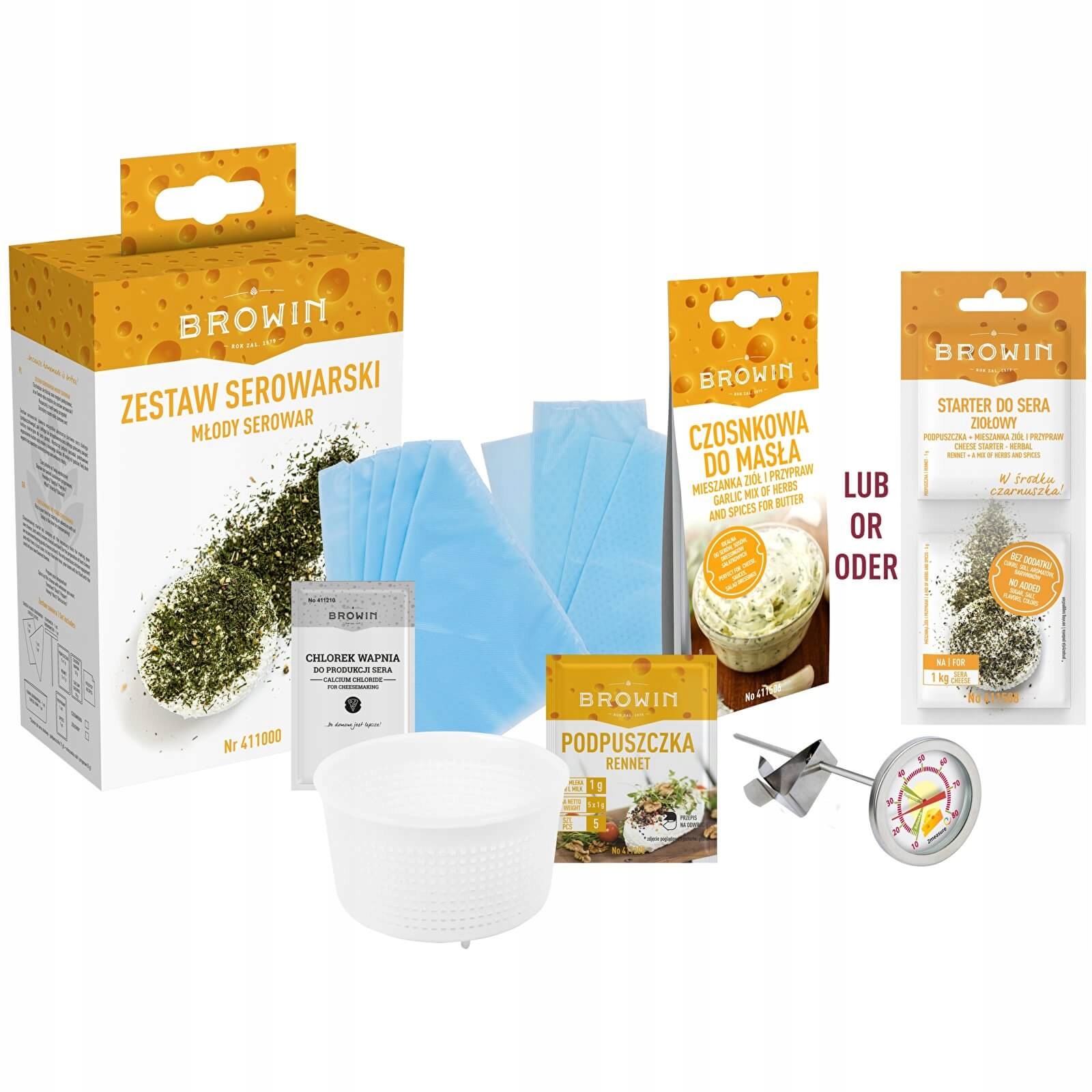 Levně Mladý sýrový set, k výrobě sýra