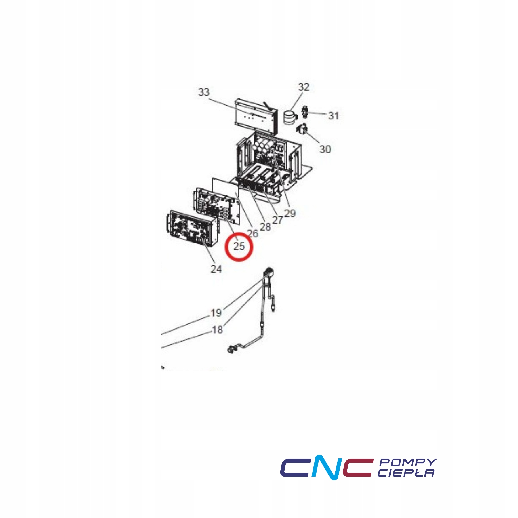 257268 T7WE28346 Noise Filter Board Filtračná doska šumu pre čerpadlá Mitsubishi