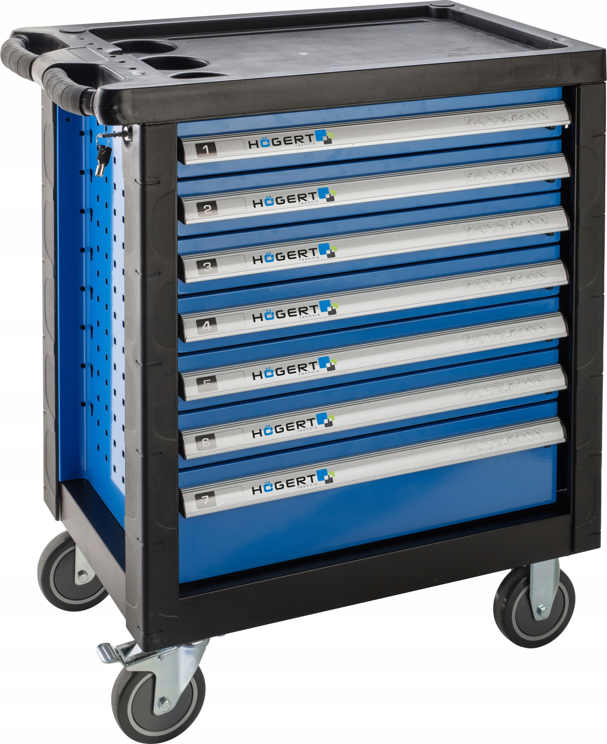 HOGERT MAX FULL WÓZEK SZAFKA NARZĘDZIOWA 834 sztuk Kod producenta MAX FULL
