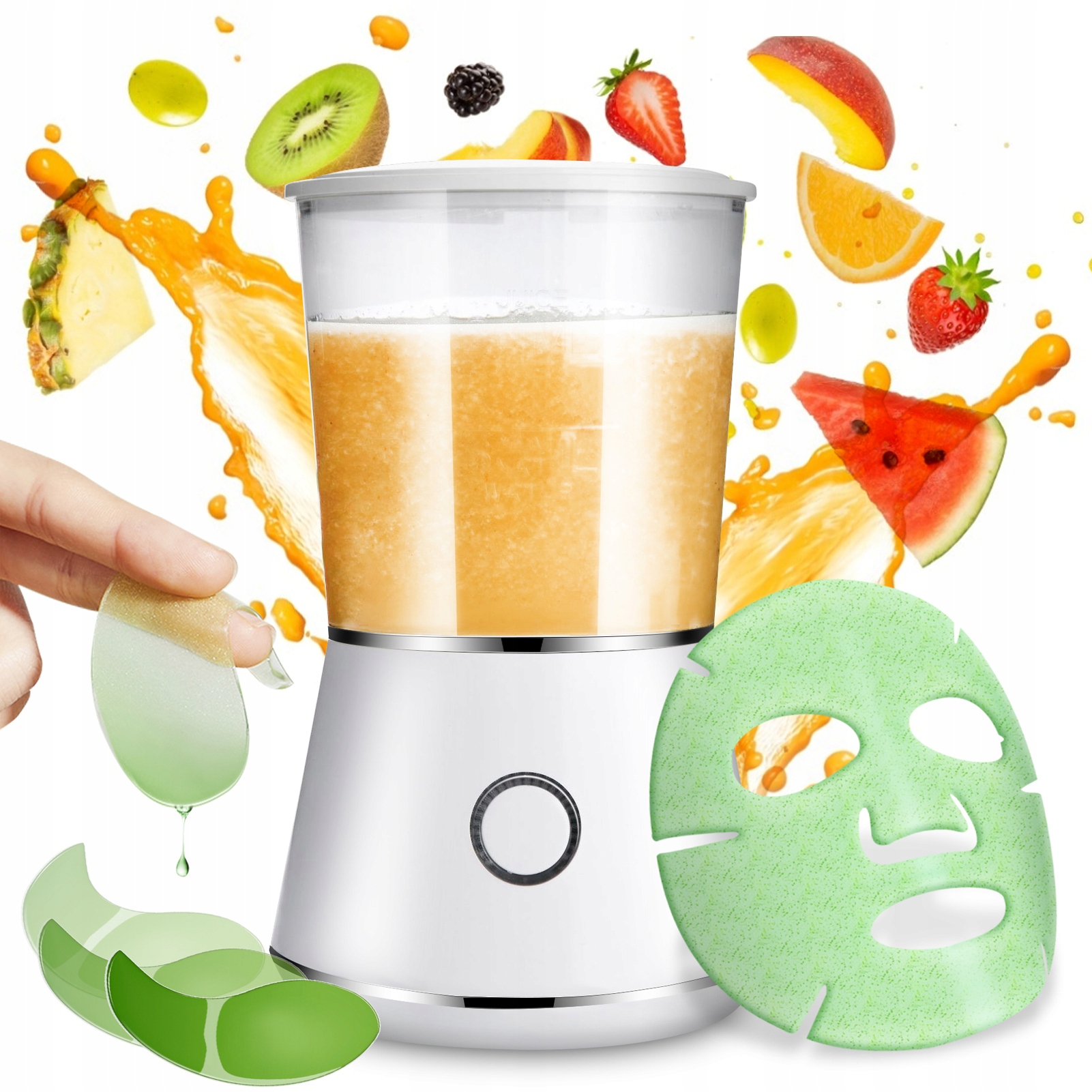 Maszyna Do Masek Na Twarz Diy Naturalne Owoce I Warzywa