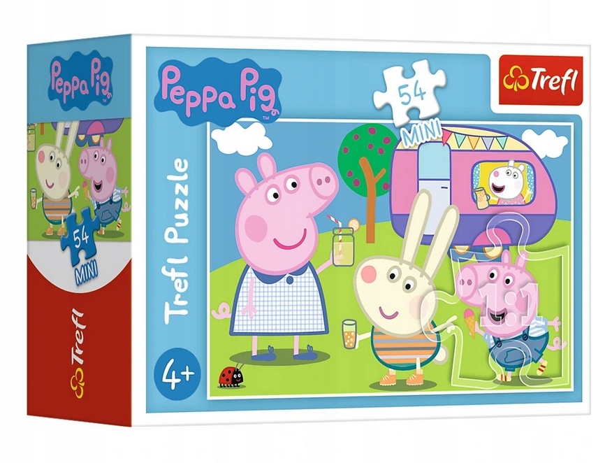 

Trefl, Puzzle mini 54: Wesoły dzień Świnki Peppy 4
