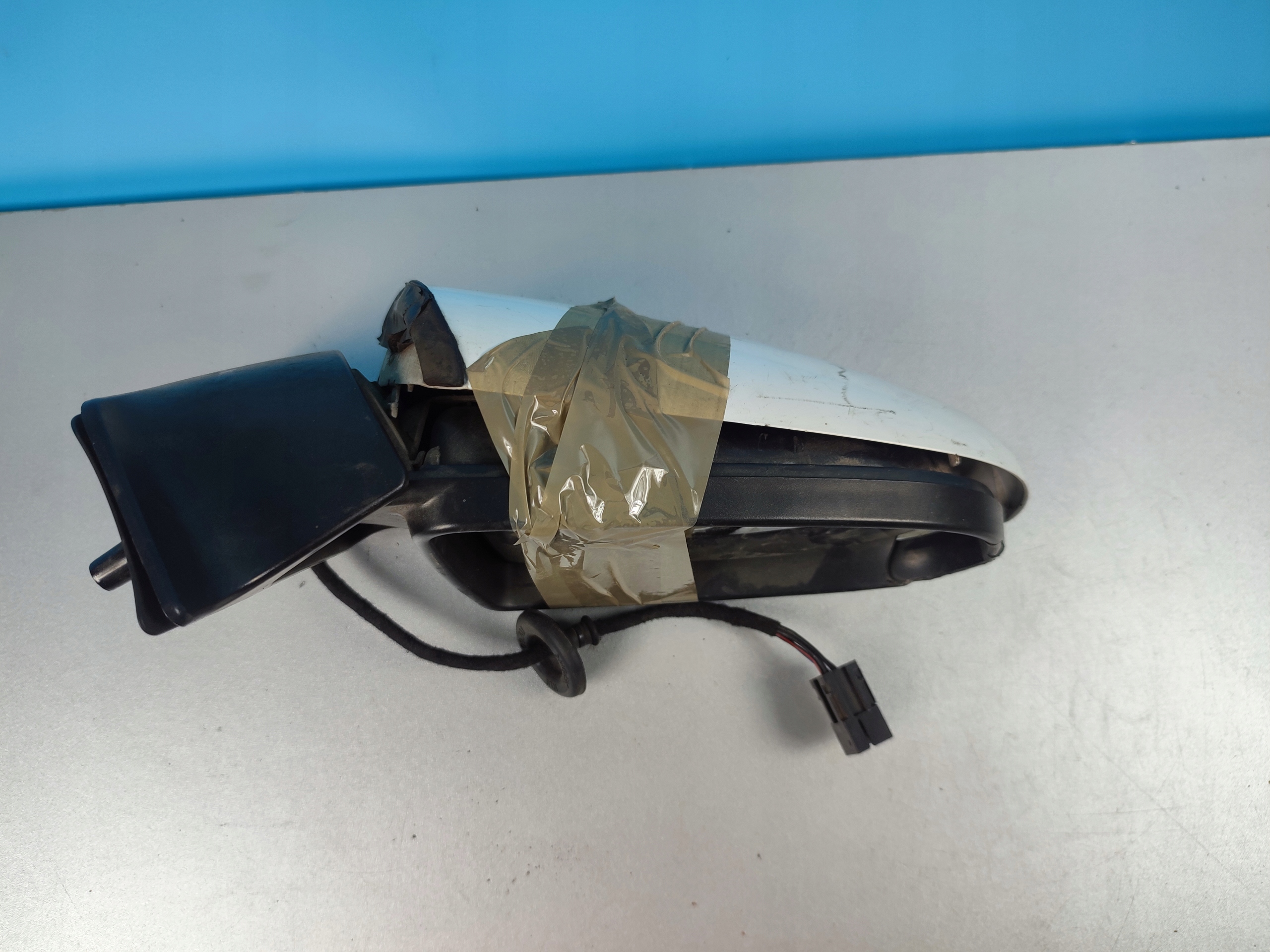 mirror right OPEL ZAFIRA A BIALE z474 5 PIN