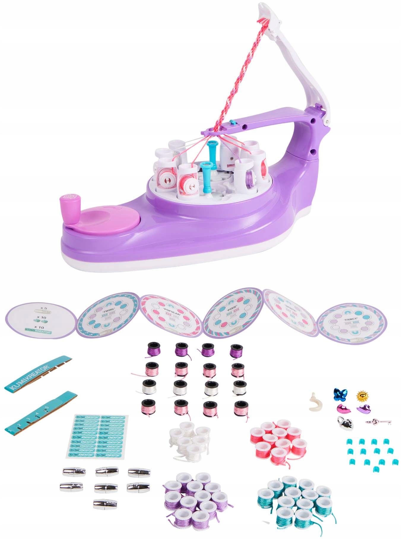 COOL MAKER KUMIKREATOR 2W1 MASZYNKA DO BRANSOLETEK Stan opakowania oryginalne