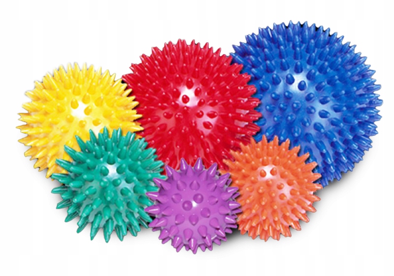 Piłeczka Do Masażu i Ćwiczeń Fioletowa HALCAMP 5 cm 1 szt. Kolor dominujący różowy