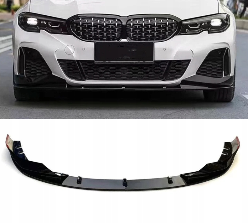 Přední Nárazník Bmw G20 G21 Alpina Styl Černý Předlift 2019-2022
