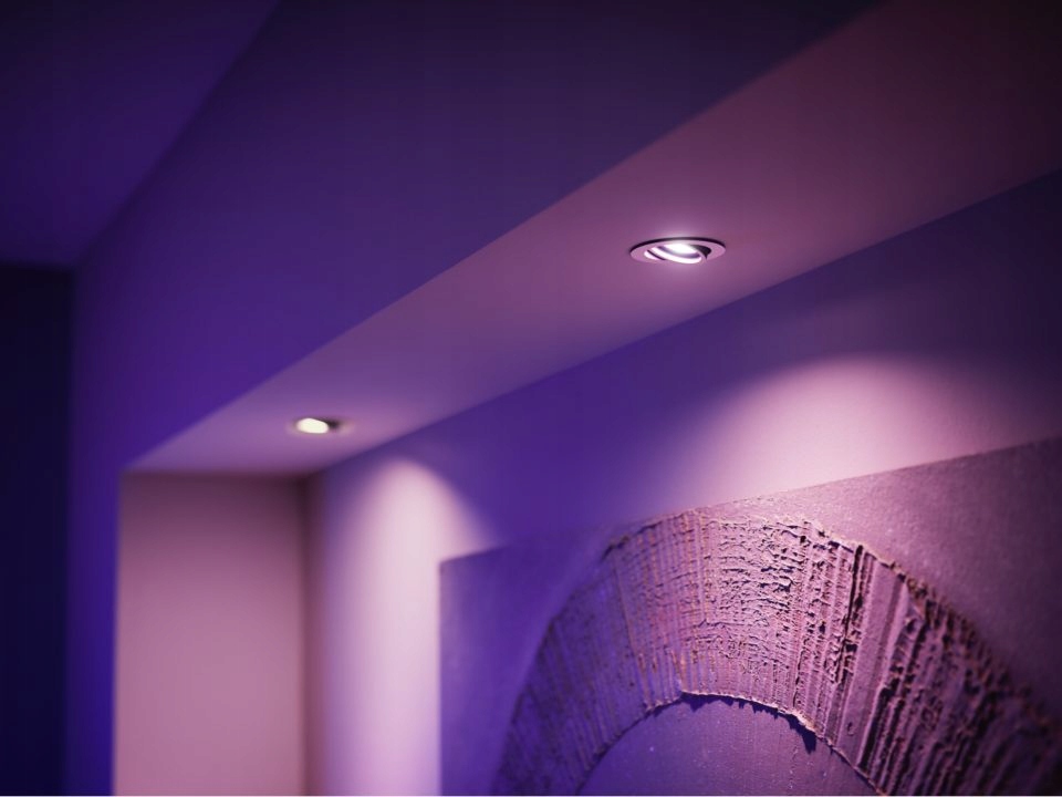 PHILIPS Hue White Color Ambiance GU10 LED 350lm Smart Żarówka RGB — miniatura 12