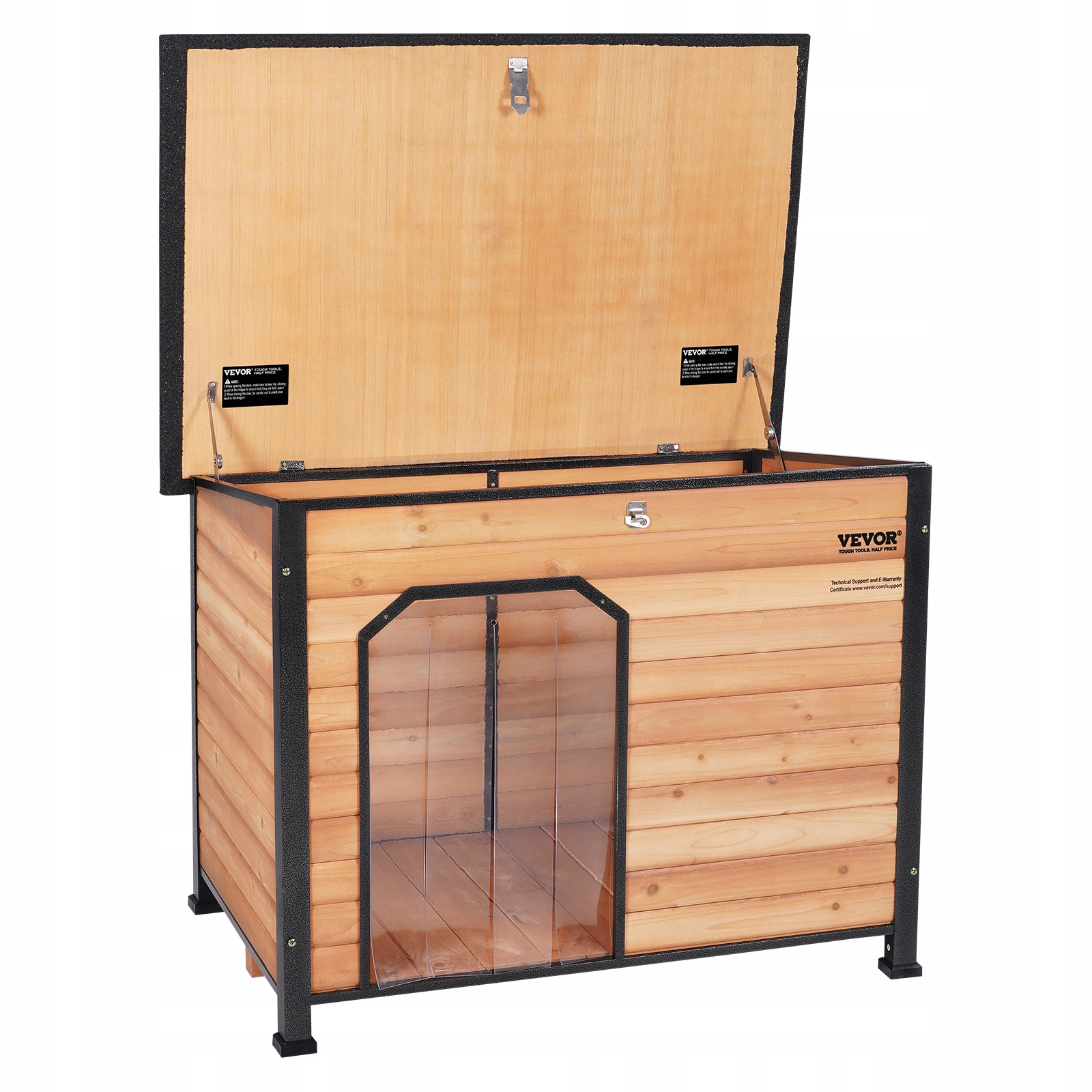 Levně Vevor – Voděodolná Bouda Pro Psa S Vyvýšenou Podlahou, Pevná A Prostorná