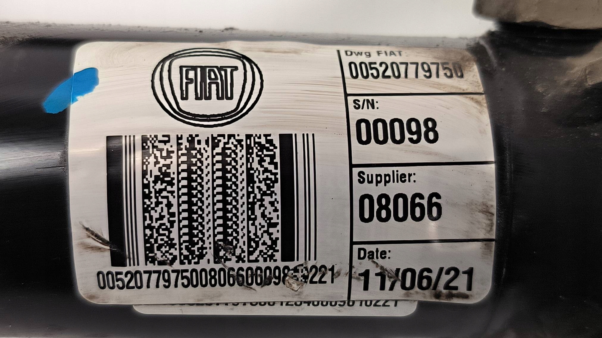 control 00520779750 FIAT DOBLO II LIFT