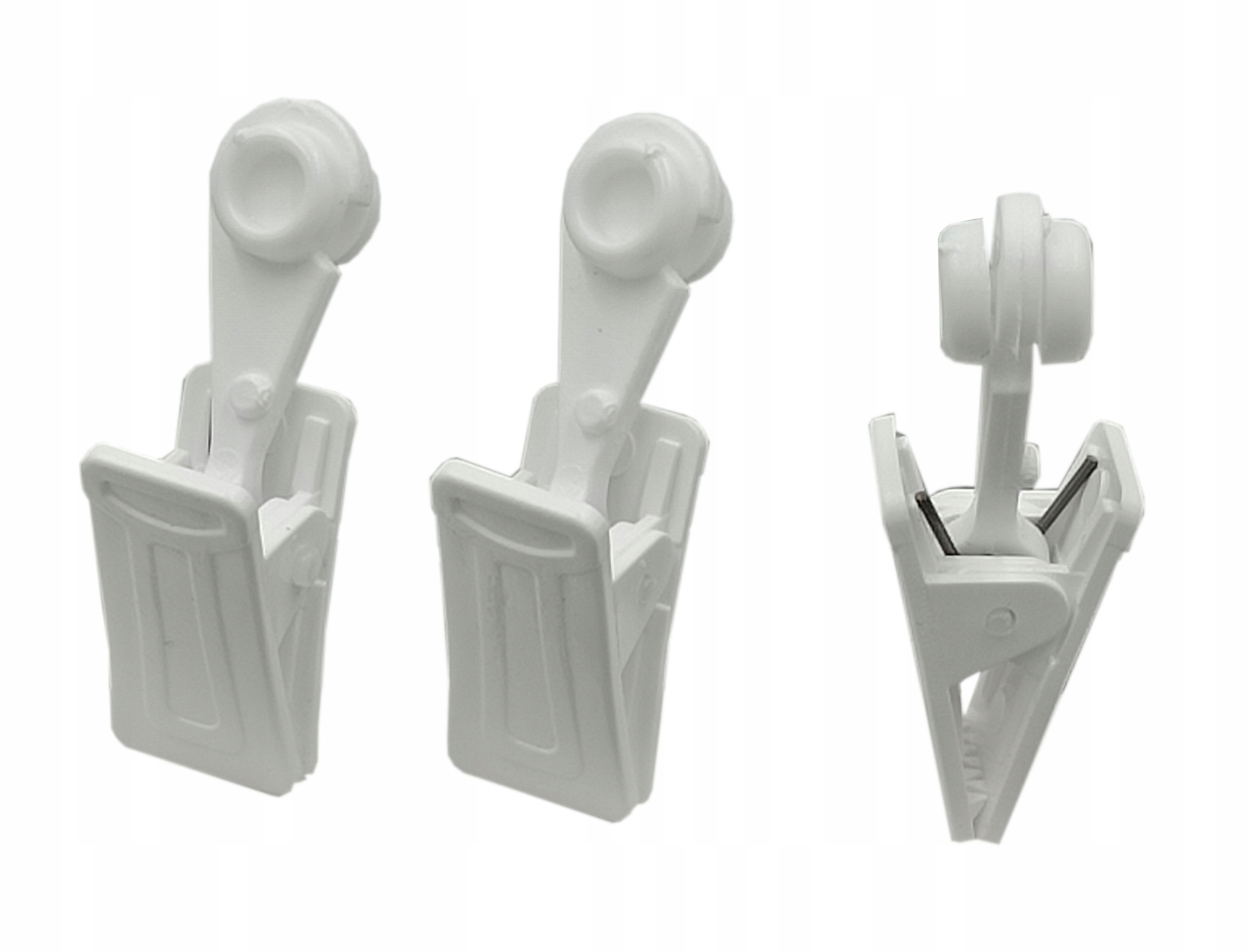 ŻABKA BIAŁA do szyny PCV KPL 100 szt Marka IMPERIA DECO