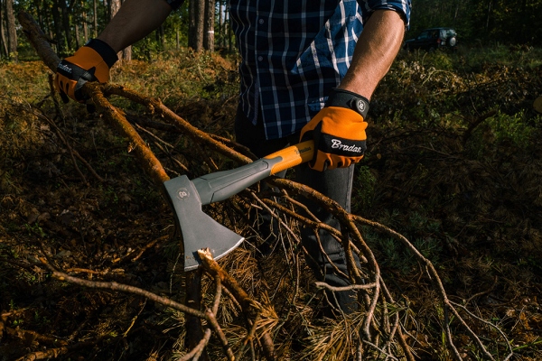 SIEKIERA TOPOREK DO DREWNA FIBERGLASS 1000g Waga narzędzia 1 kg
