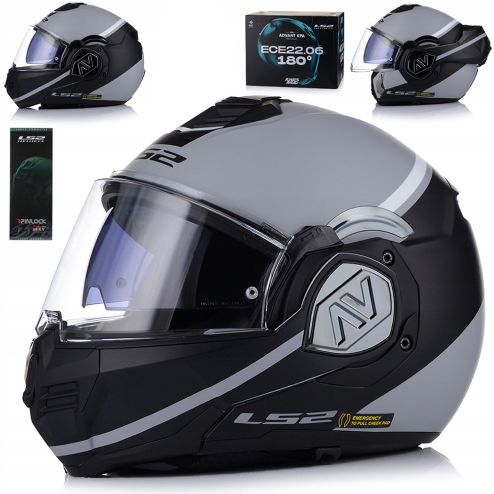 Motocyklová Prilba LS2 FF906 Advant 180° Swipe Čeľusťová Pinlock