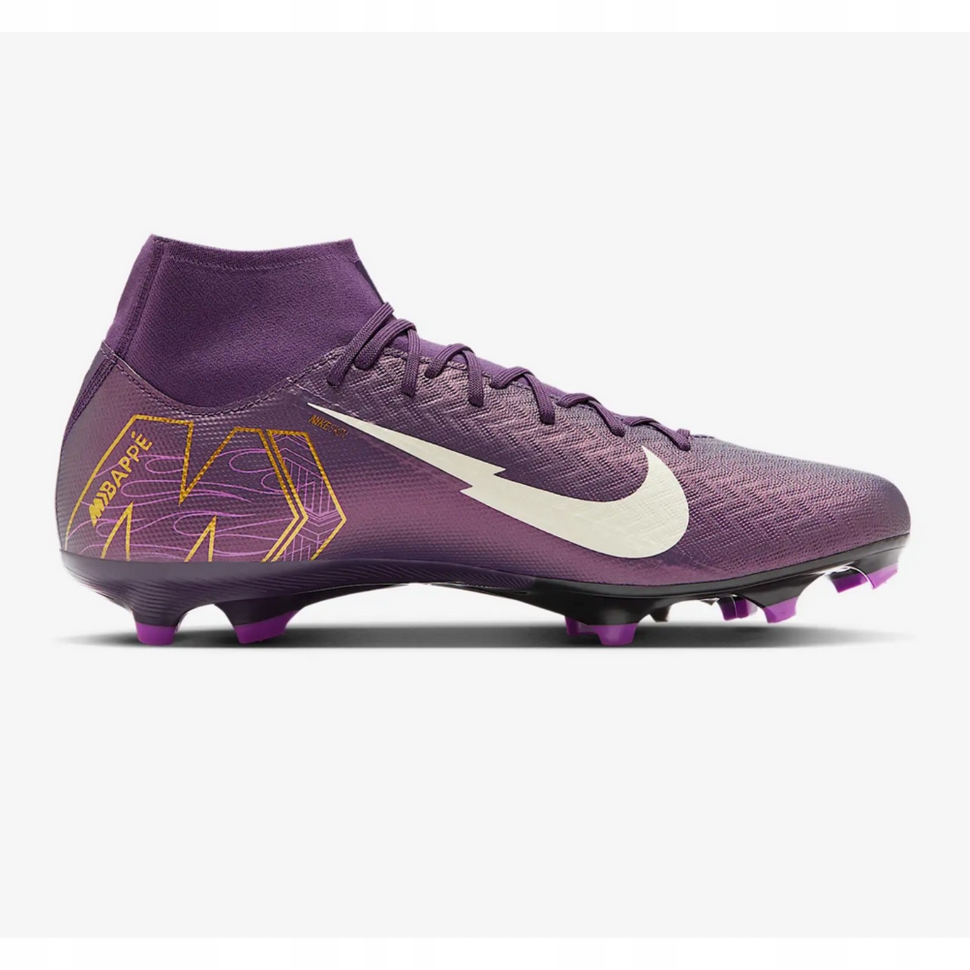 Fotbalová obuv korkové Nike Superfly 10 Acad Km Fg/mg fialové unisex 44,5