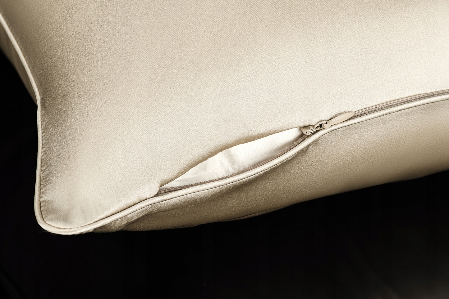 100% Jedwabna Poszewka 50x70 na Poduszka/ę Pościel Silver Srebro Marka inna