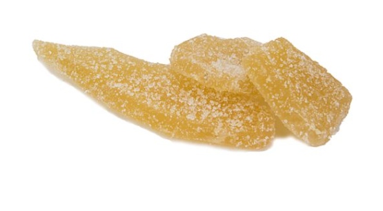 Kandovaný zázvor plátky 5 kg Přísada do čaje Japar