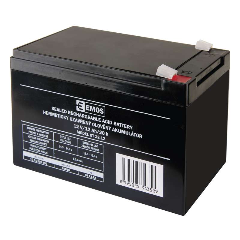 Akumulátor Sla 12V/ 12Ah FA-6, 3mm 1201000850