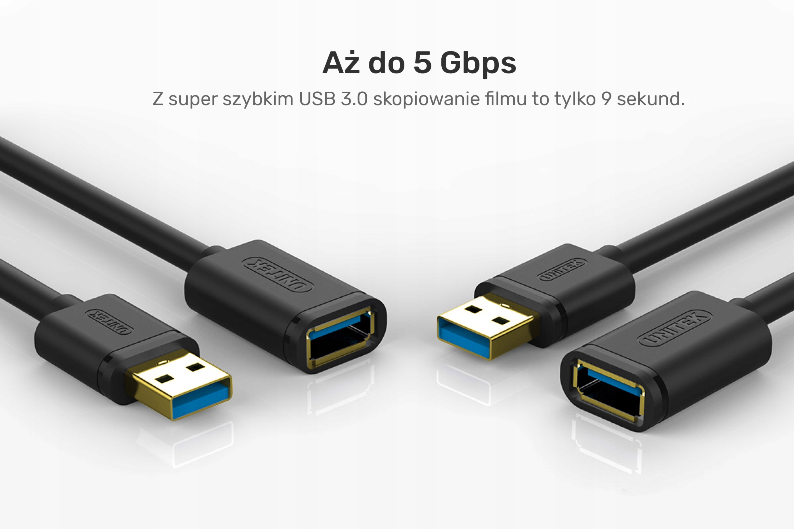 Unitek przewód kabel przedłużacz USB 3.0 AM-AF 3M Długość kabla 3 m