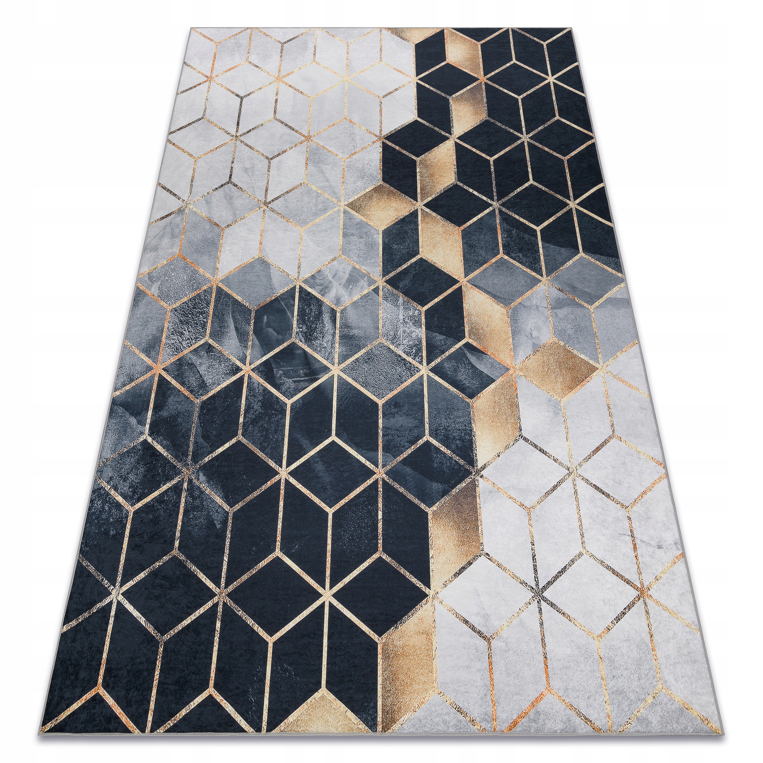 

Antypoślizgowy Dywan Do Prania 120x170 złoty #I086