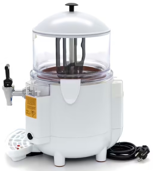 Czekoladziarka Dozownik Gorącej Czekolady 5L 1000W Biały Maxima 09504000