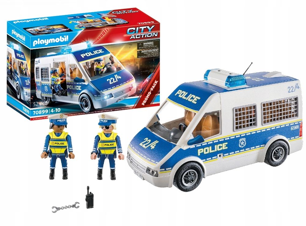 

Playmobil 70899 Transporter policyjny ze świetłami