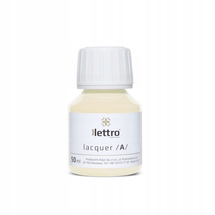 LAKIER FARBA DO GŁADKIEJ SKÓRY KOŚĆ SŁONIOWA 2W1 Kod producenta 100_0018_136