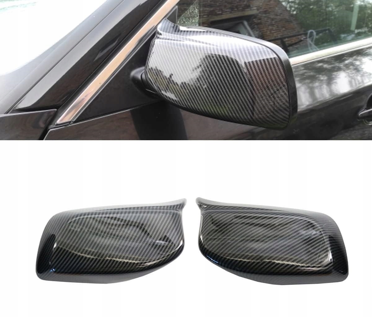 Bmw E60 E61 E63 E64 2003-2009 Zrcátka Krytu Zrcátek Ala Carbon