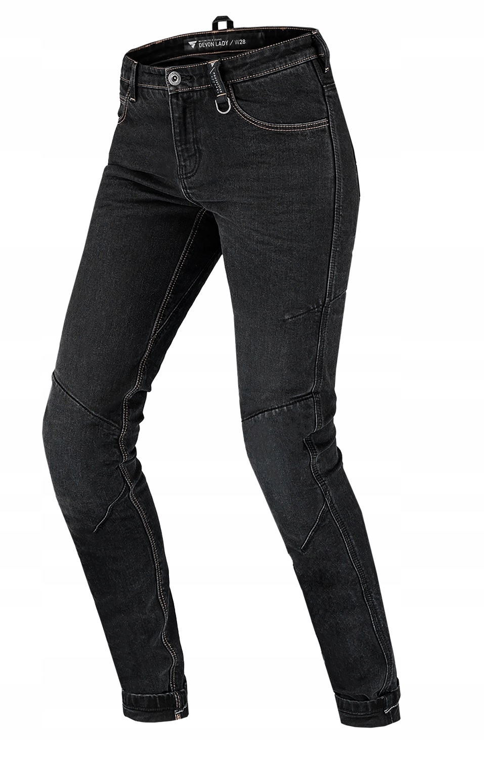 Shima Devon Lady Black Dámske motocyklové nohavice