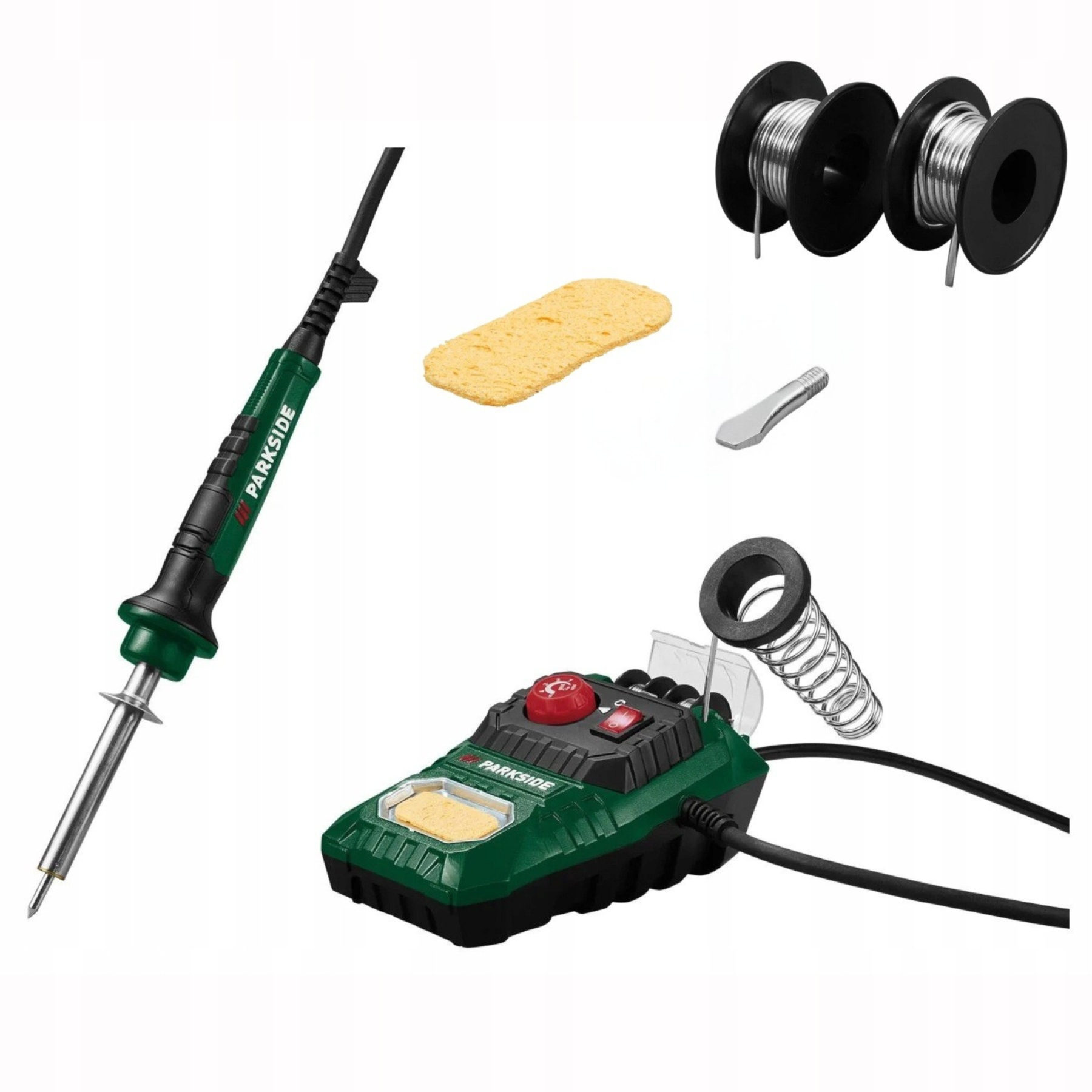 Parkside Regulowana stacja lutownicza z wymiennymi grotami 48 W, Pls 48 D2