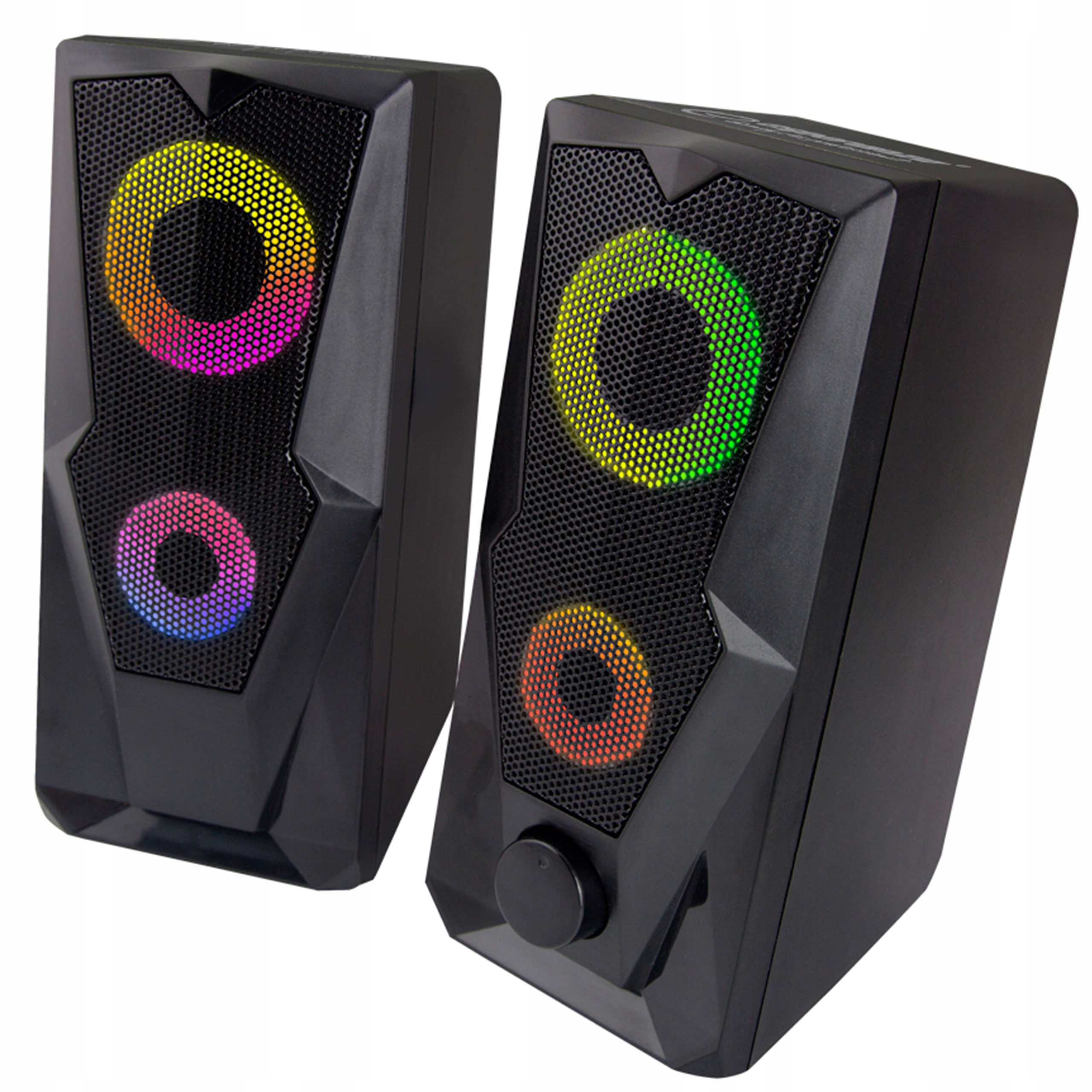 GŁOŚNIKI KOMPUTEROWE 2.0 6W RMS ZASILANE z USB 5V