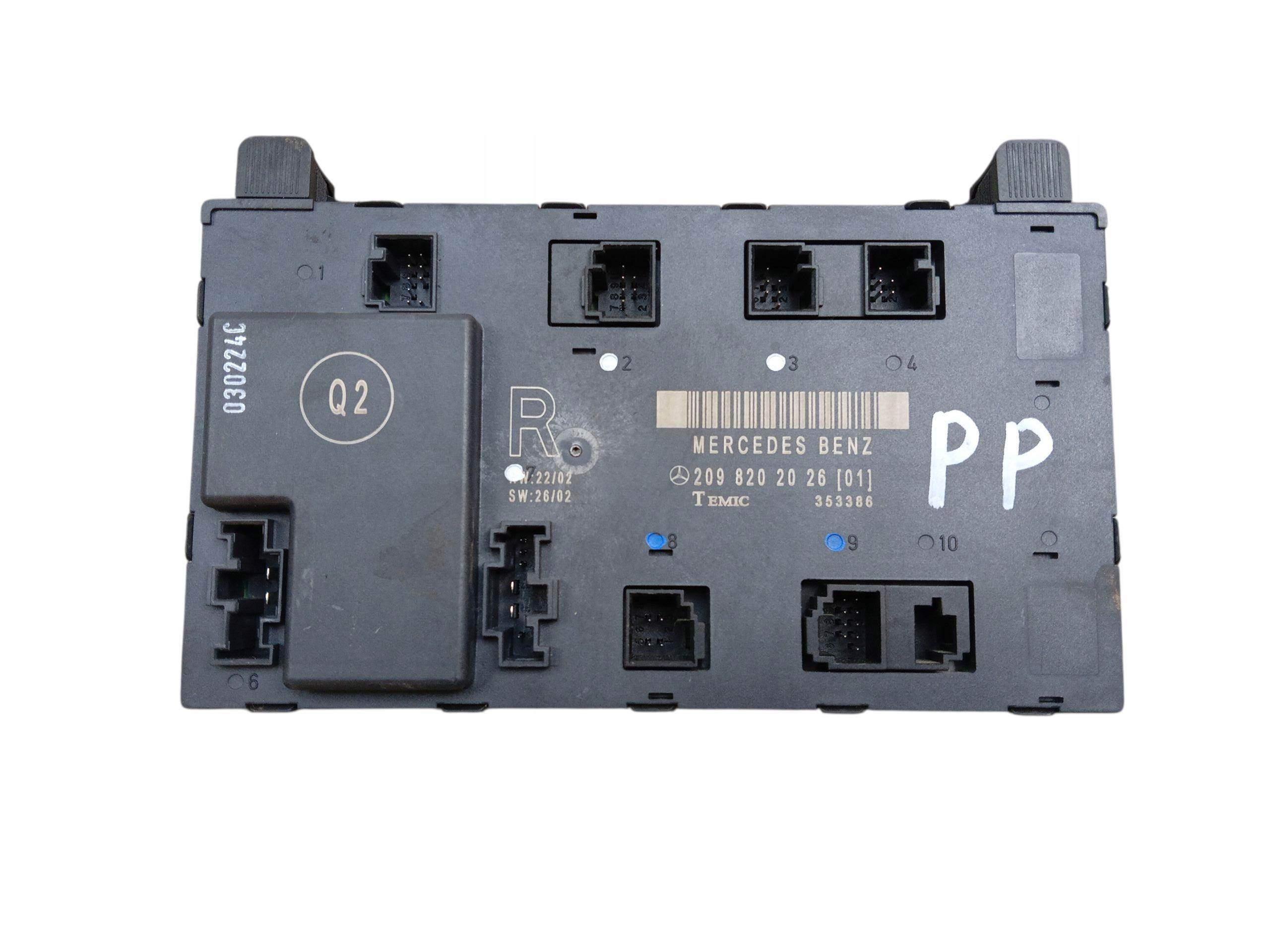 module door right front MERCEDES CLK W209 2098202026