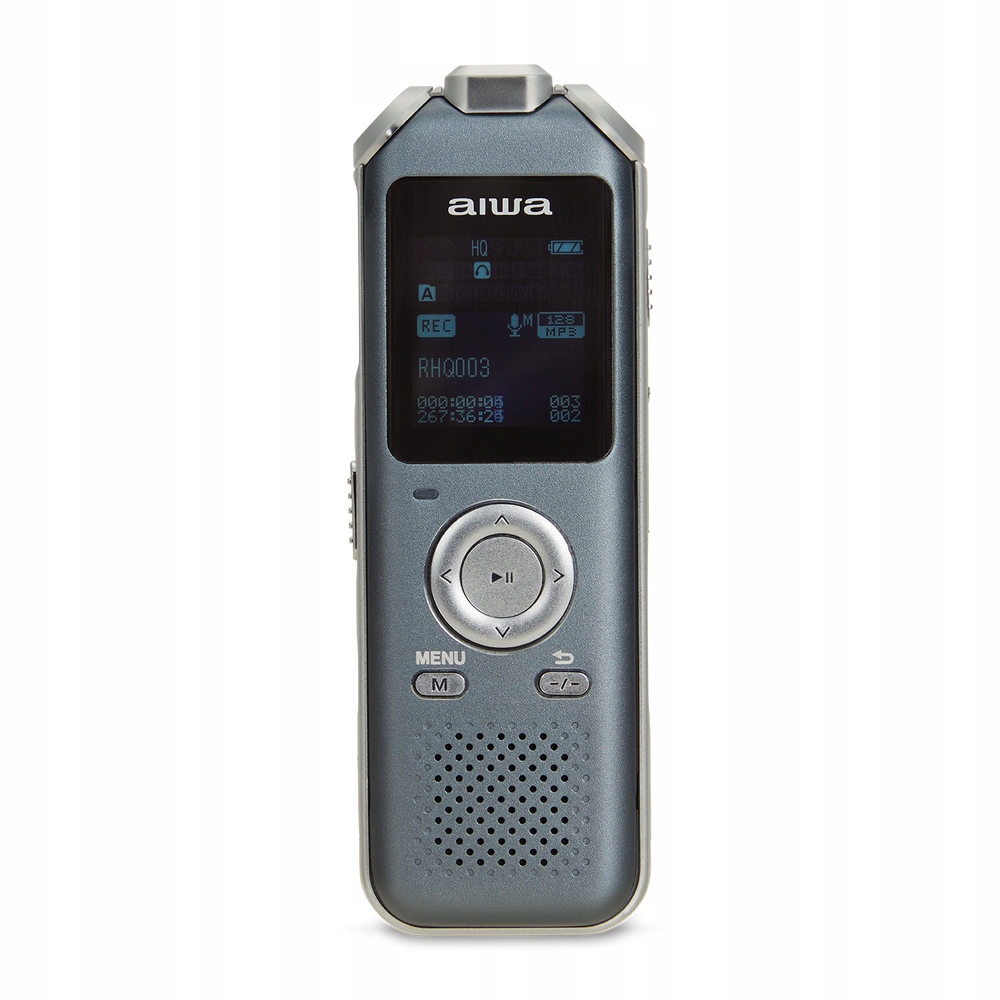 Diktafón Aiwa DVR-M700 16GB strieborný