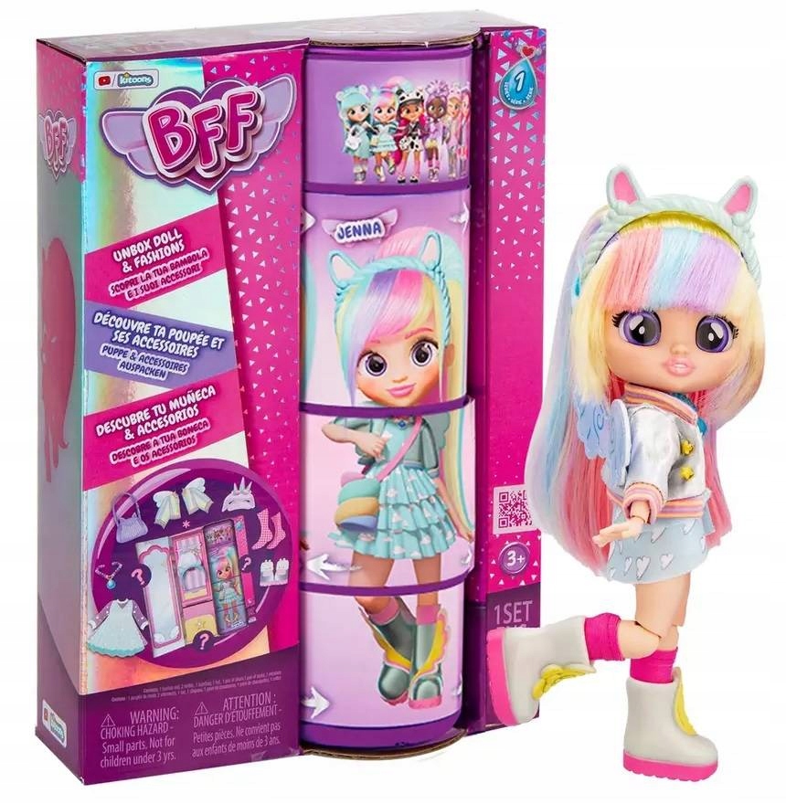 CRY BABIES BFF LALKA MODOWA JENNA FASHION AKCESORIA