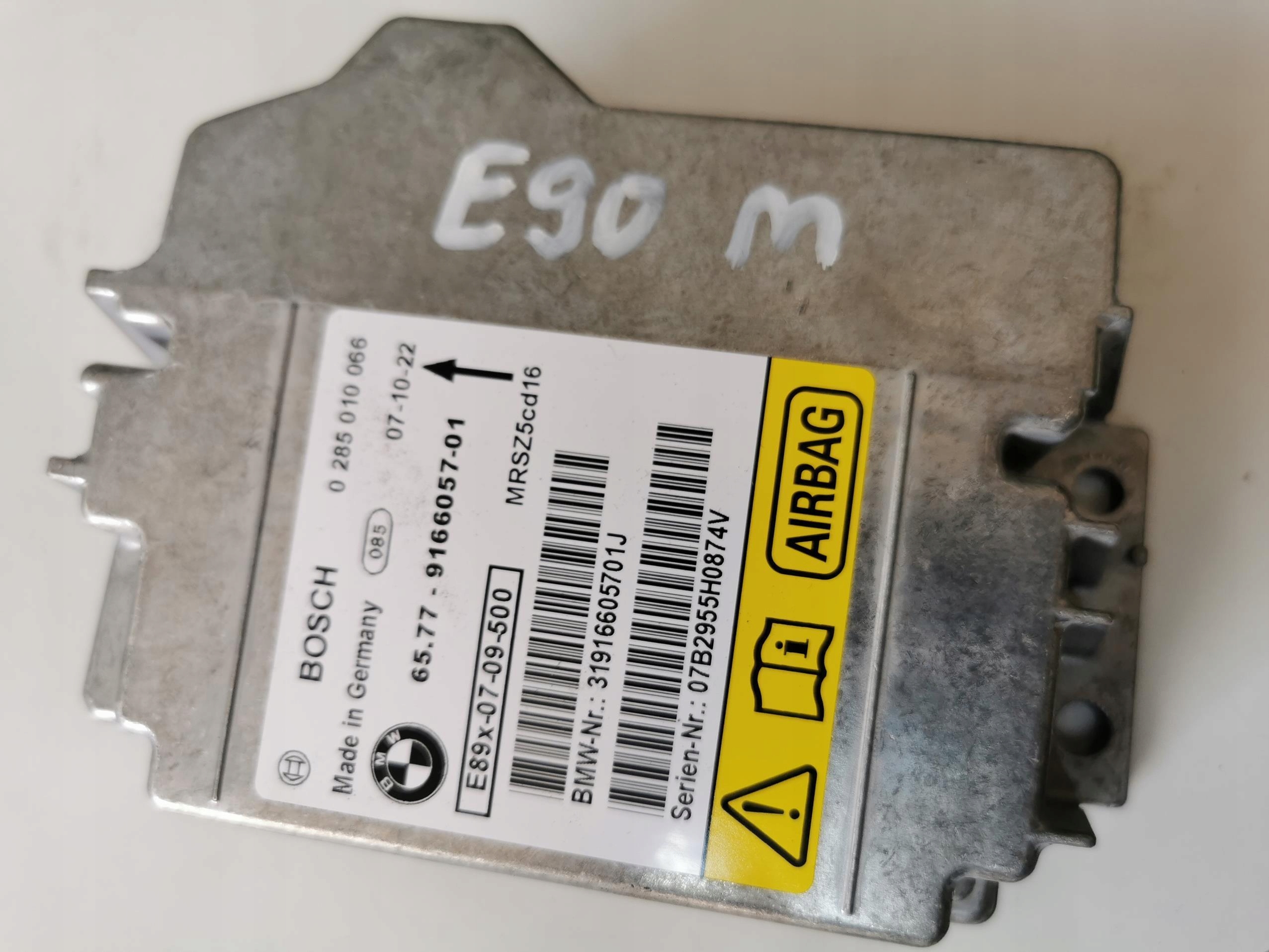 module airbag BMW SERIA 3 E90 E91 9166057 05-12