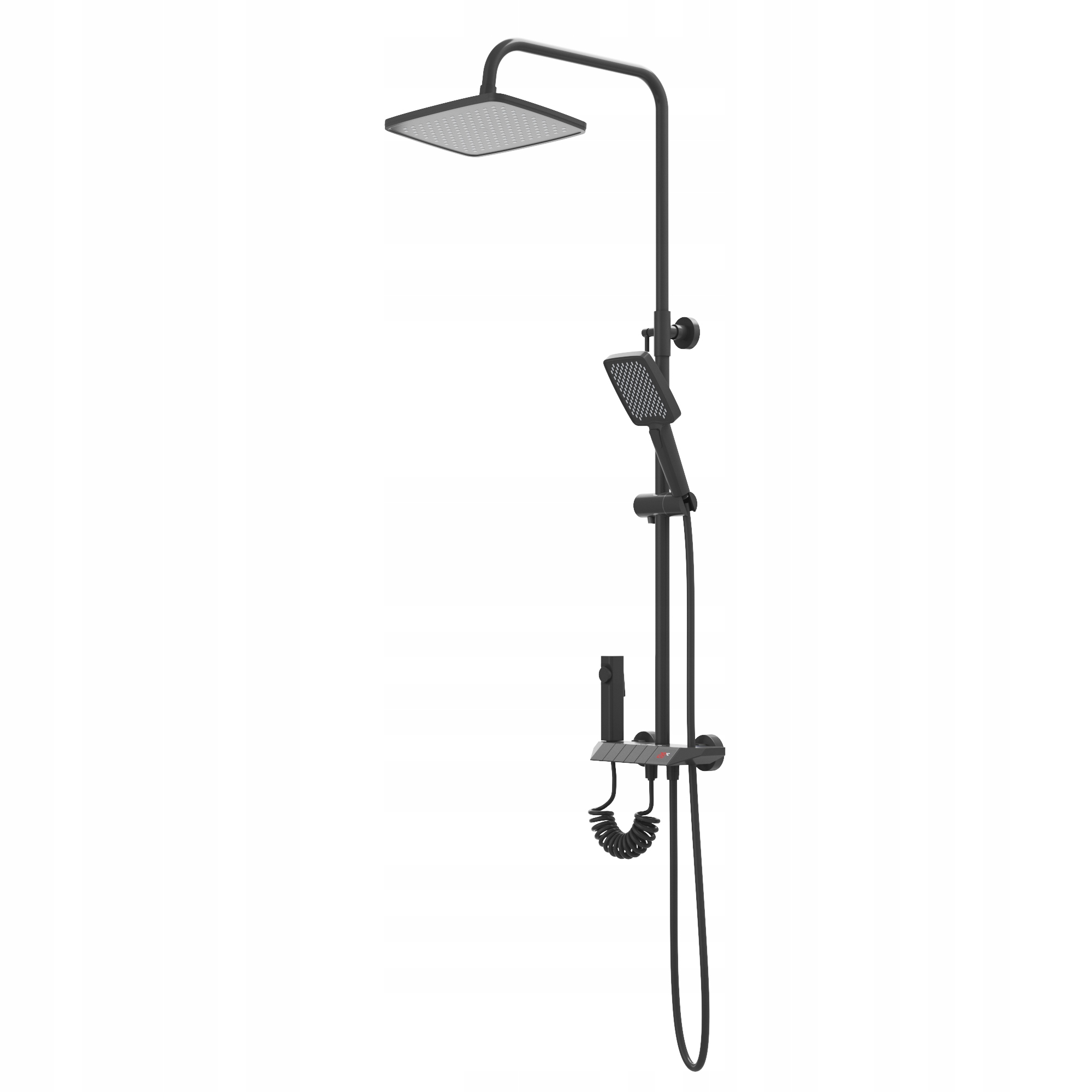 Sprchová Súprava S Displejom Do Kúpeľne, Dažďová Sprcha Gun Grey Wave