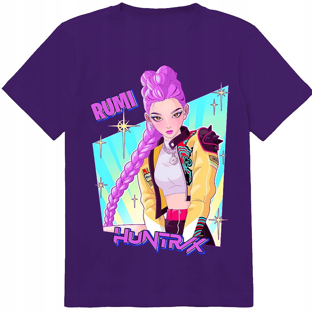 KOSZULKA DZIECIĘCA HUNTRIX RUMI KPOP DLA DZIECKA PREZENT