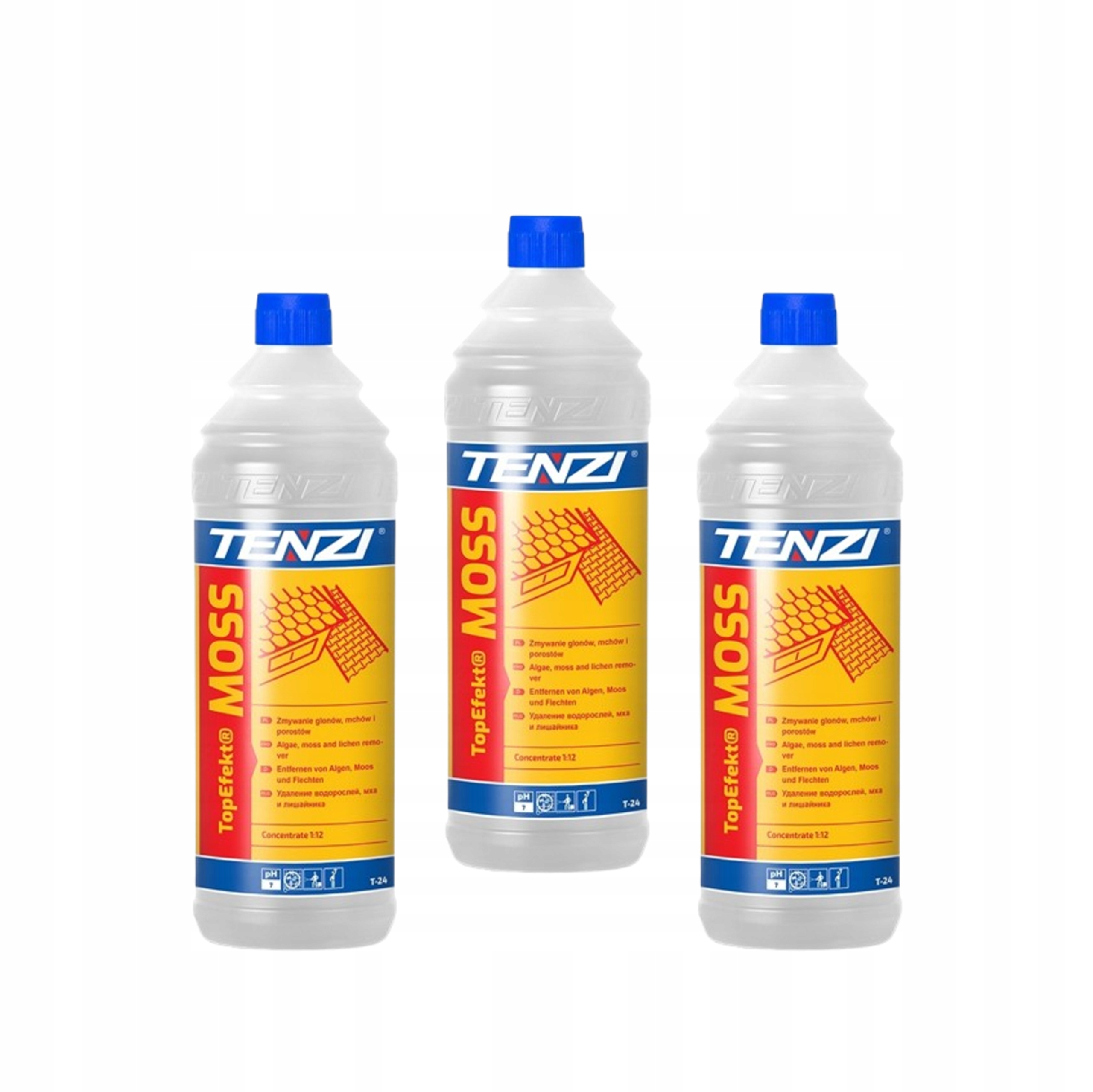 Levně Čistič mechů Tenzi Topefekt Moss 1 litr 3 kusy